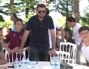 Trabzonspor yemekte bir araya geldi