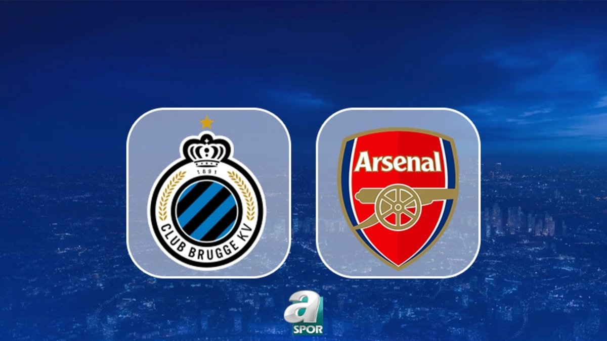 Club Brugge-Arsenal MAÇI İZLE | Club Brugge-Arsenal maçı ne zaman ve saat kaçta? Hangi kanalda?