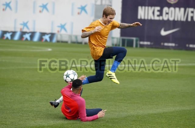 Justin Bieber Barcelona’da!