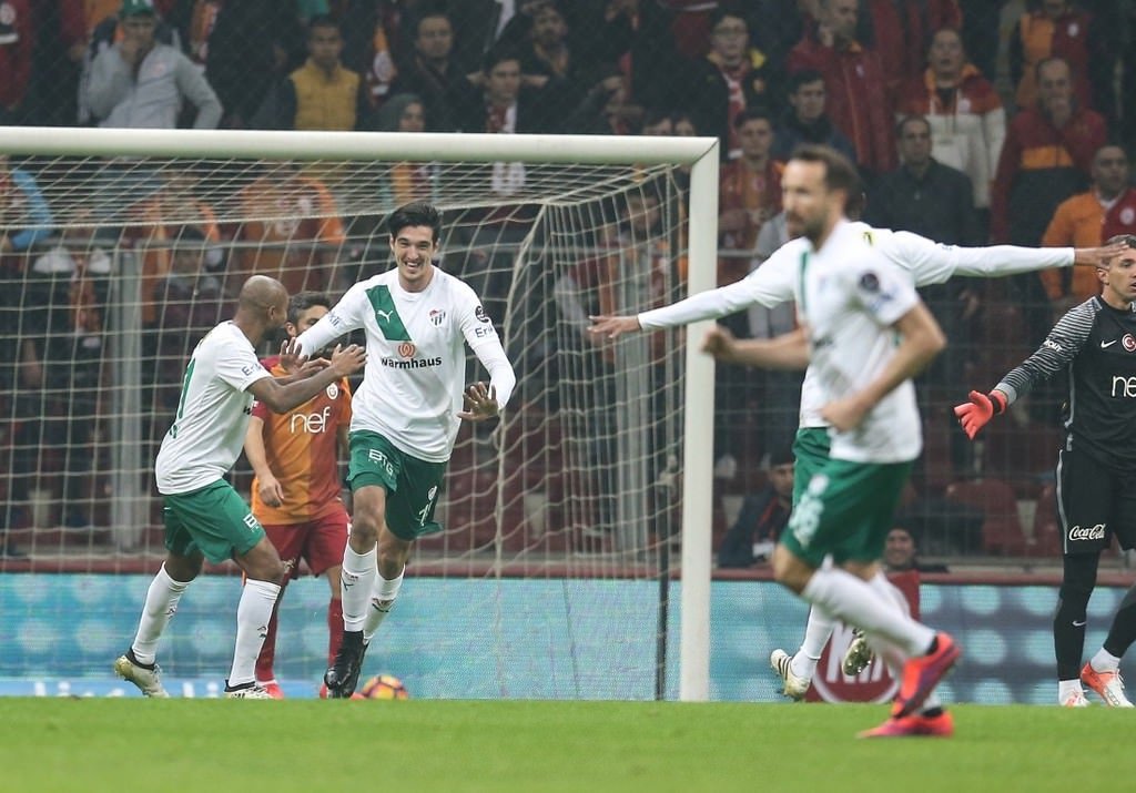 Galatasaray-Bursaspor karşılaşmasından kareler