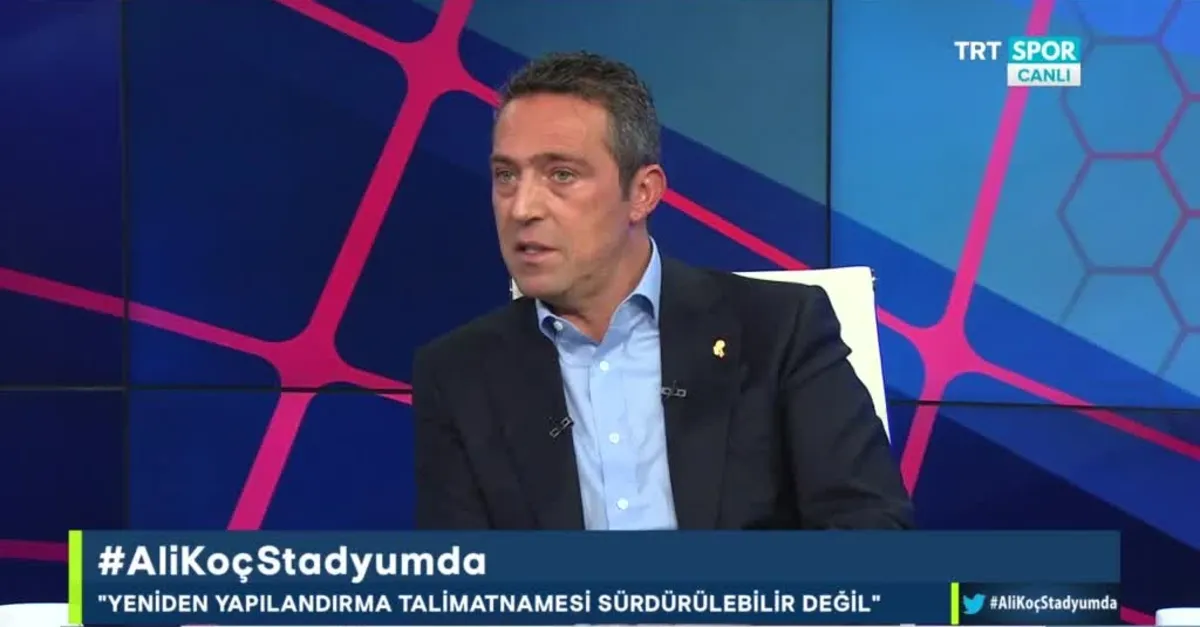 Ali Koç'tan net açıklamalar! Transferde B planımız yok