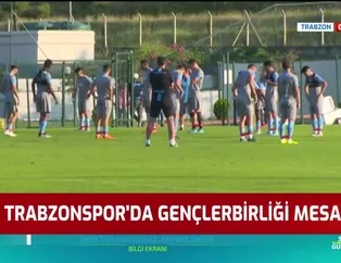 Trabzonspor'da Gençlerbirliği mesaisi