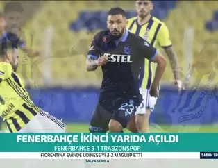 Fenerbahçe ikinci yarı açıldı!