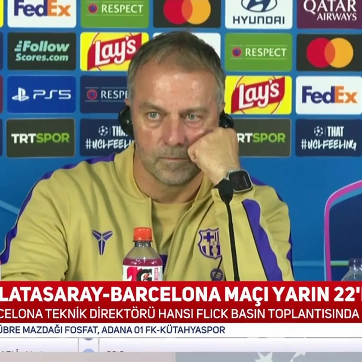 Barcelona Teknik Direktörü Hansi Flick, Galatasaray maçı öncesi konuştu!