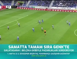 Samatta tamam sıra Genk'te