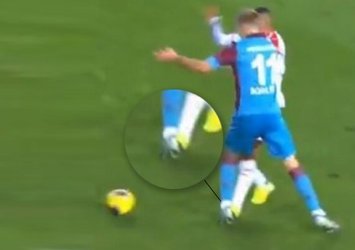 Trabzonspor'da penaltı isyanı: Görülmesine rağmen verilmedi
