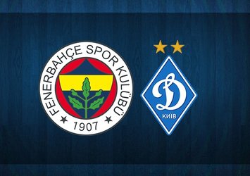 F.Bahçe - Dinamo Kiev maçı saat kaçta ve hangi kanalda?