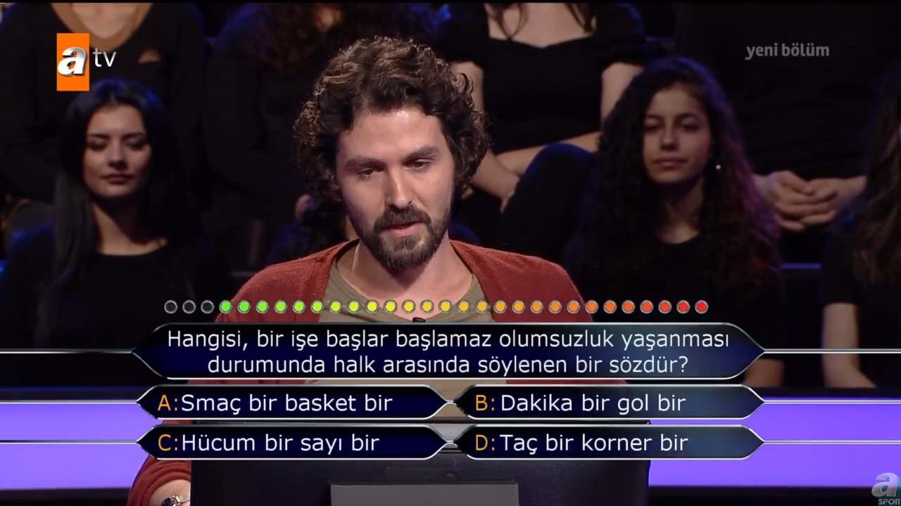 Kim Milyoner Olmak İster’de ’futbol’ sorusu geceye damga vurdu!