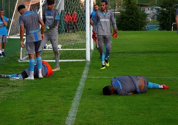 Trabzonspor'da şok sakatlık anı!