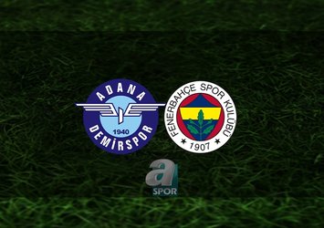 A.Demirspor - Fenerbahçe maçı ne zaman?