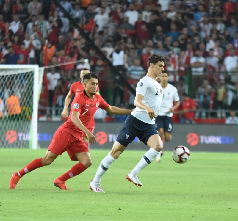 Türkiye - Fransa maçından kareler...