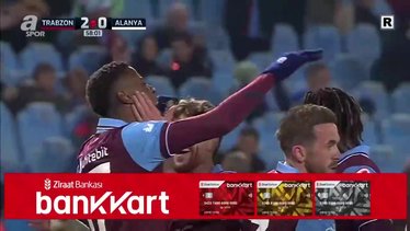 Trabzonspor 3-0 Alanyaspor (MAÇ ÖZETİ)