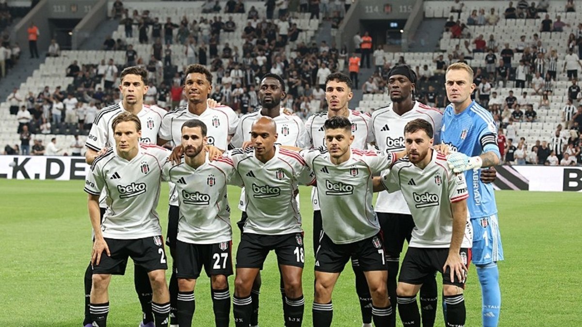 Beşiktaş'ın kamp kadrosu belli oldu!