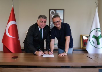 Giresunspor'un yeni hocası imzaladı!