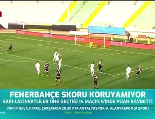 Fenerbahçe skoru koruyamıyor