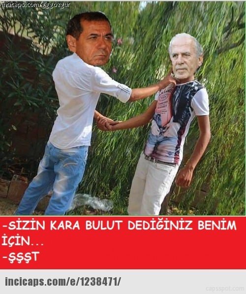 Galatasaray yenildi Caps’ler patladı