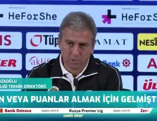 Hamzaoğlu: Fenerbahçe hak ettiği bir galibiyet aldı