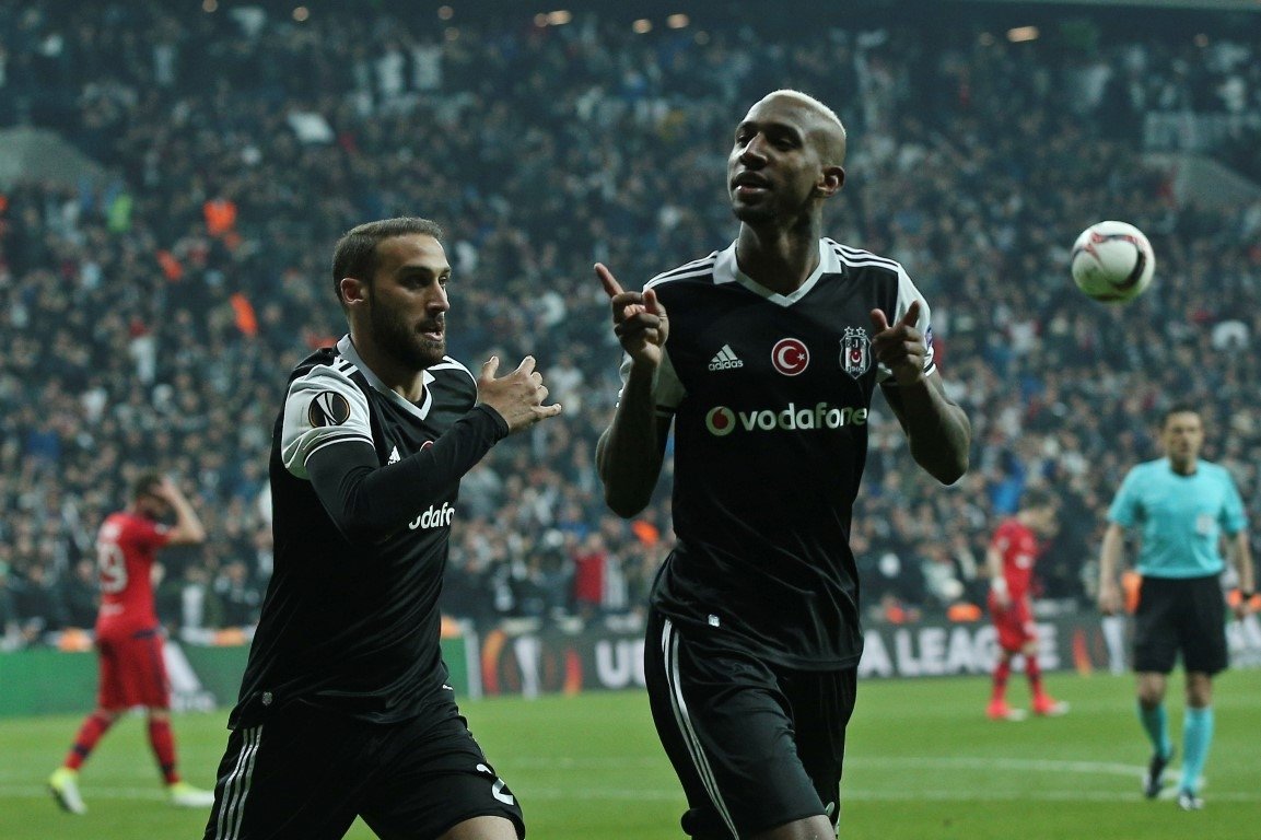 Beşiktaş - O.Lyon maçından kareler