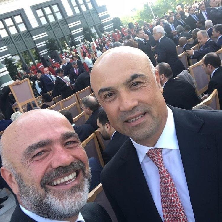 Beştepe’deki törene katılan ünlüler