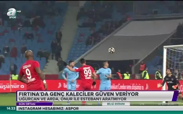 Trabzonspor'da genç kaleciler güven veriyor