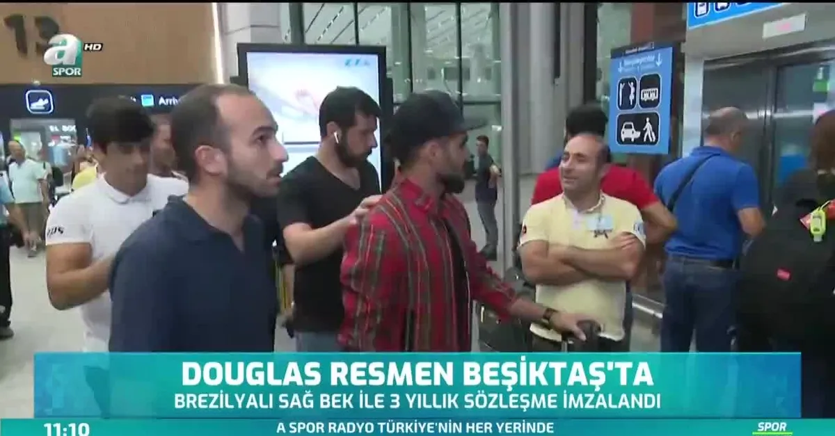 Beşiktaş Douglas'ı açıkladı
