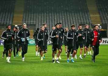 Beşiktaş Braga maçına hazır