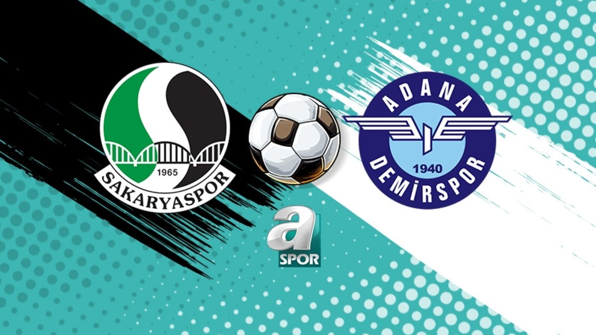 Sakaryaspor-Adana Demirspor maçı ne zaman, saat kaçta, hangi kanalda ...