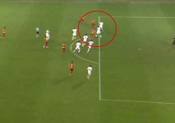 İşte VAR kararıyla penaltı ve 45+15'te gelen gol