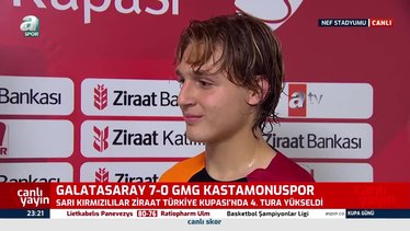 Hamza Akman Galatasaray - Kastamonuspor maçının ardından konuştu!