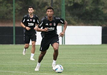 Beşiktaş'ta Uduokhai ilk antrenmanına çıktı