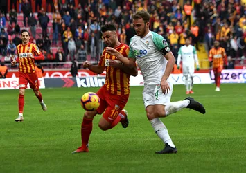 Kayseri'de iki gol var kazanan yok