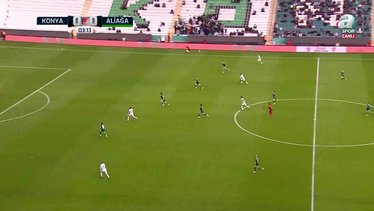 GOL | Tümosan Konyaspor 1-0 Aliağaspor