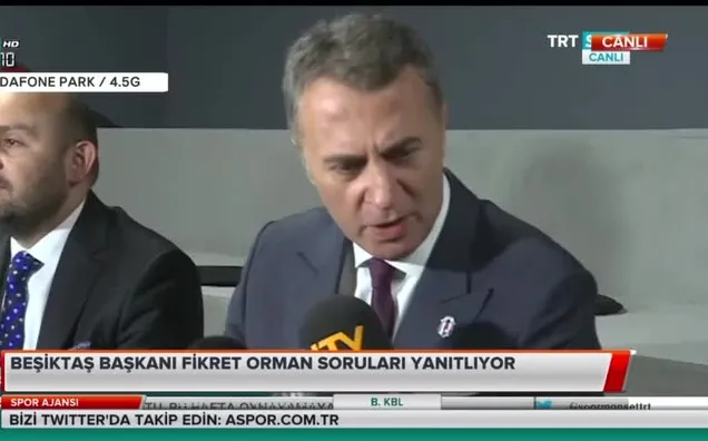 Fikret Orman'dan flaş Demba Ba açıklaması