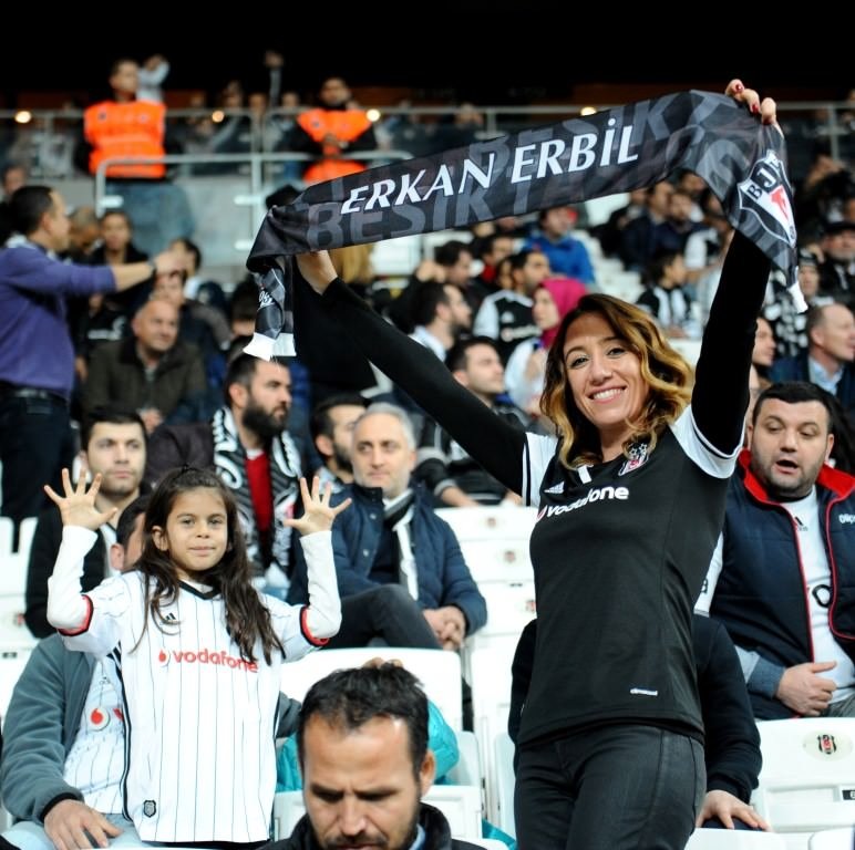 Beşiktaş-Trabzonspor karşılaşmasından kareler