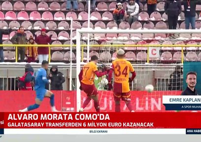 GALATASARAY HABERLERİ: Alvaro Morata Como'da!