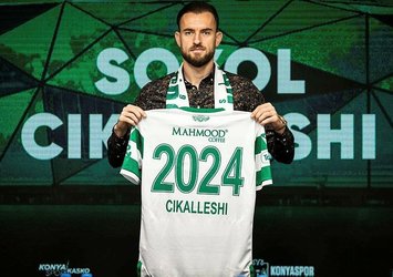 Konyaspor Cikalleshi'nin sözleşmesini uzattı
