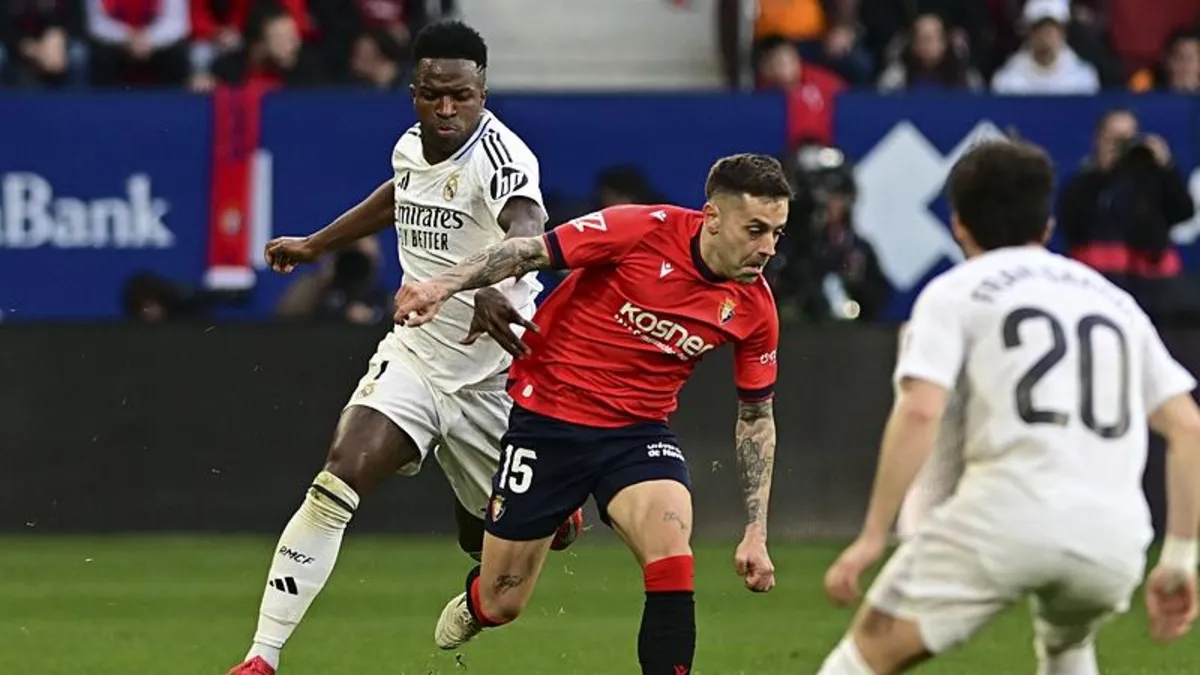 Osasuna Real Madrid: 1-1 (MAÇ SONUCU-ÖZET)