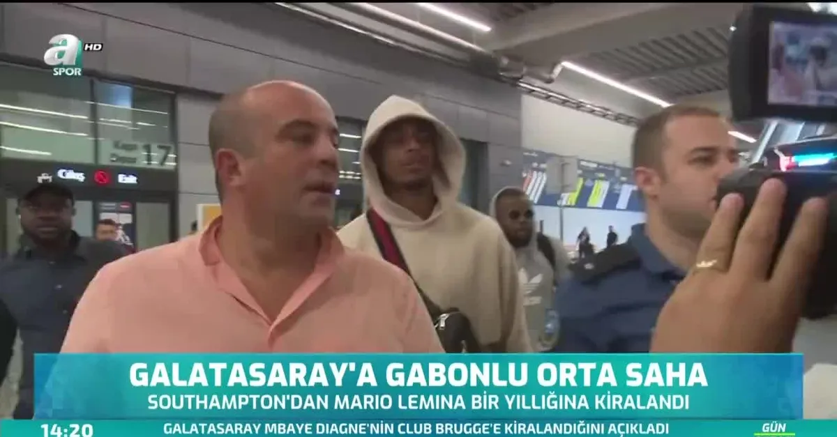 Galatasaray'a Gabonlu orta saha