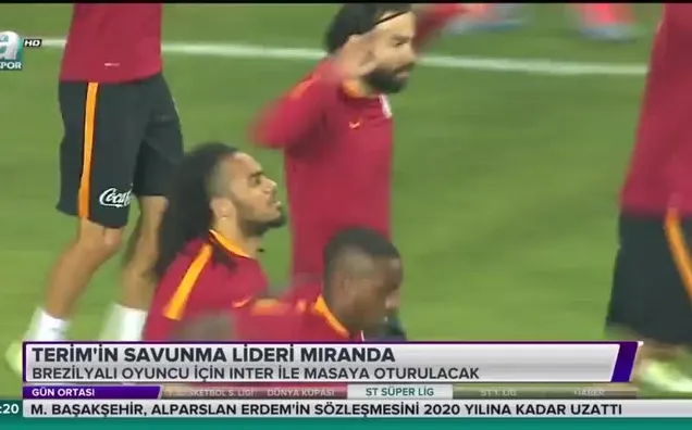 Terim'in savunma lideri Miranda