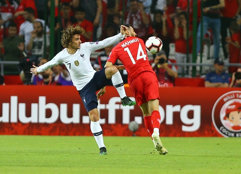 Türkiye - Fransa maçından kareler...