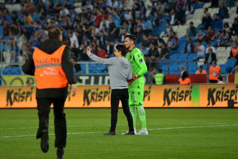 Trabzonspor - Kayserispor maçından kareler