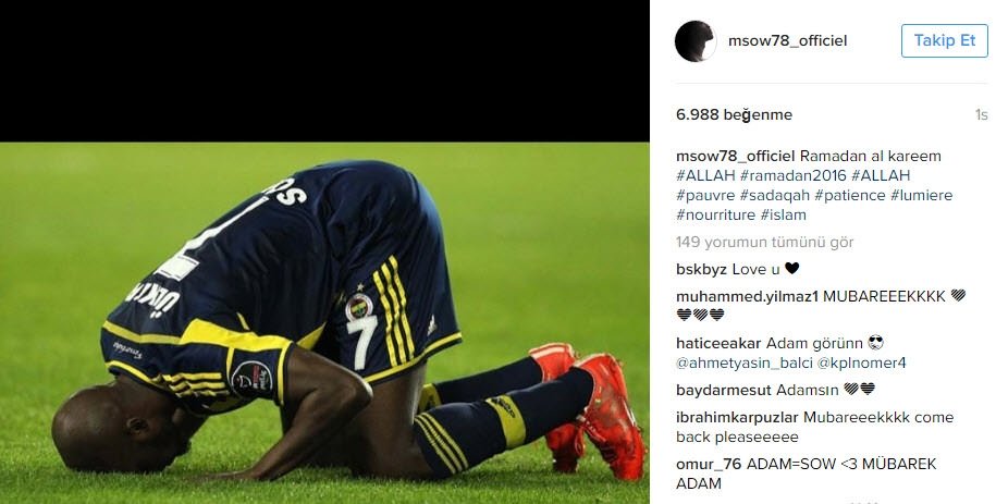 Futbol dünyası Ramazan’ı sevinçle karşıladı