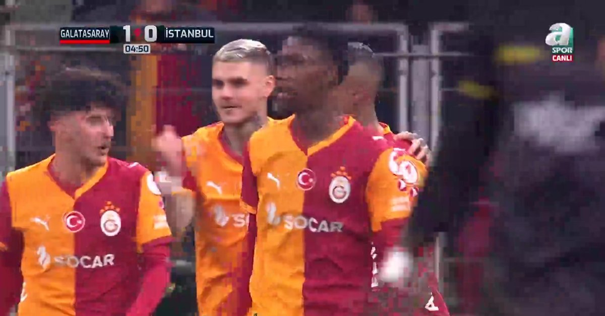 GOL | Galatasaray 1-0 İstanbulspor